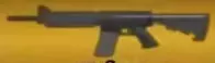 M4 rifle icon showing its full side profile.